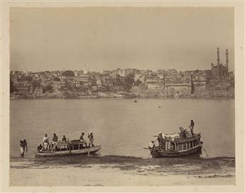 SAMUEL BOURNE (1834-1912), et alia A selection of 24 photographs of India and Ceylon.